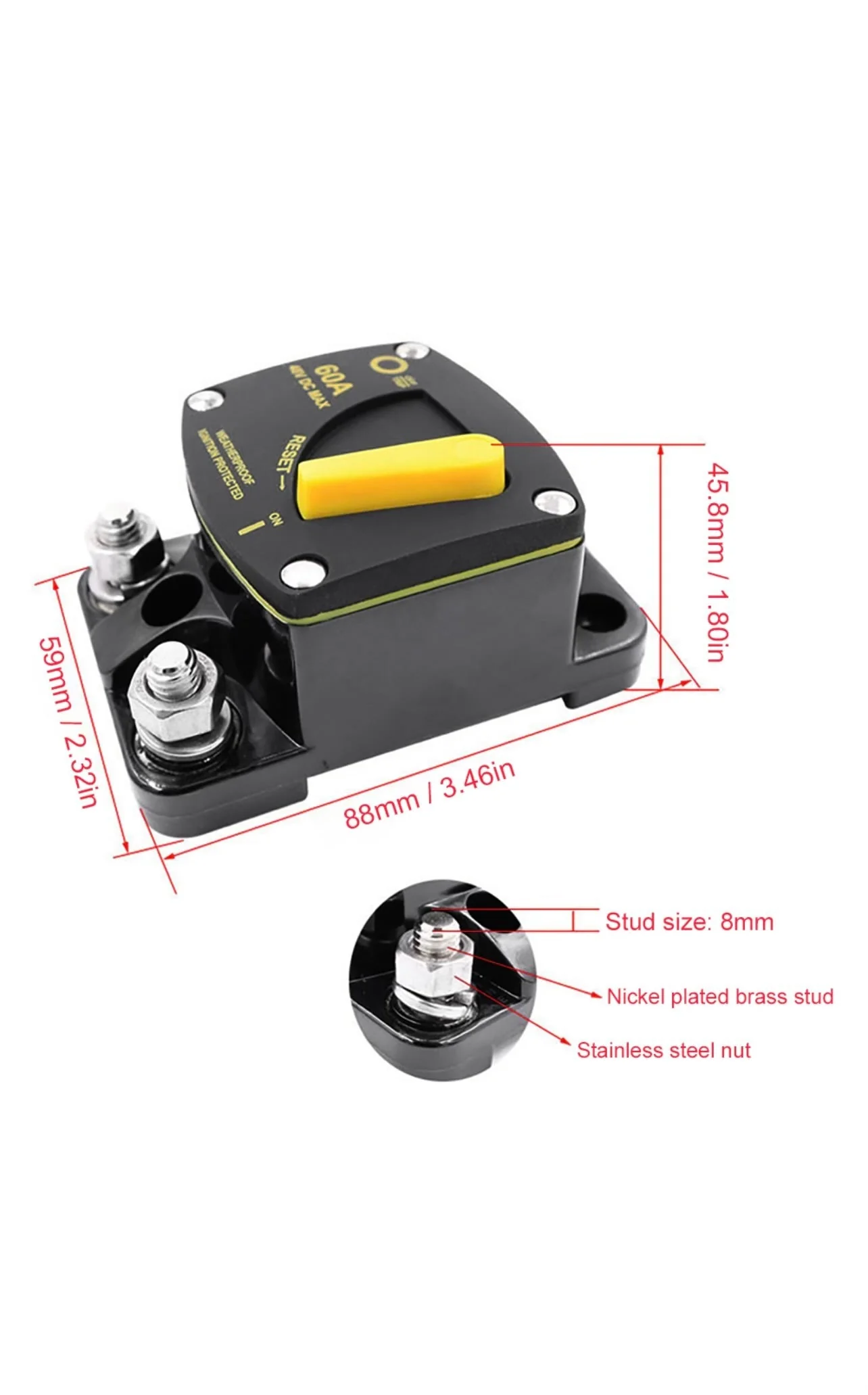 60A Circuit Turn Breaker - Image 2