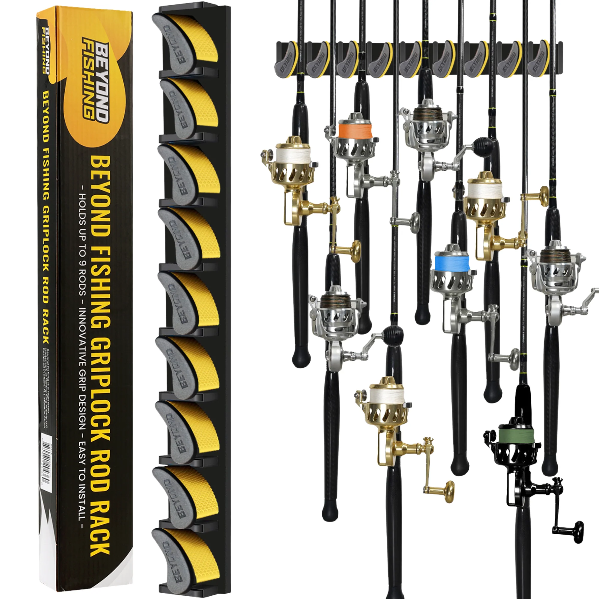 Beyond Fishing GripLock Vertical Fishing Rod Rack - Image 8