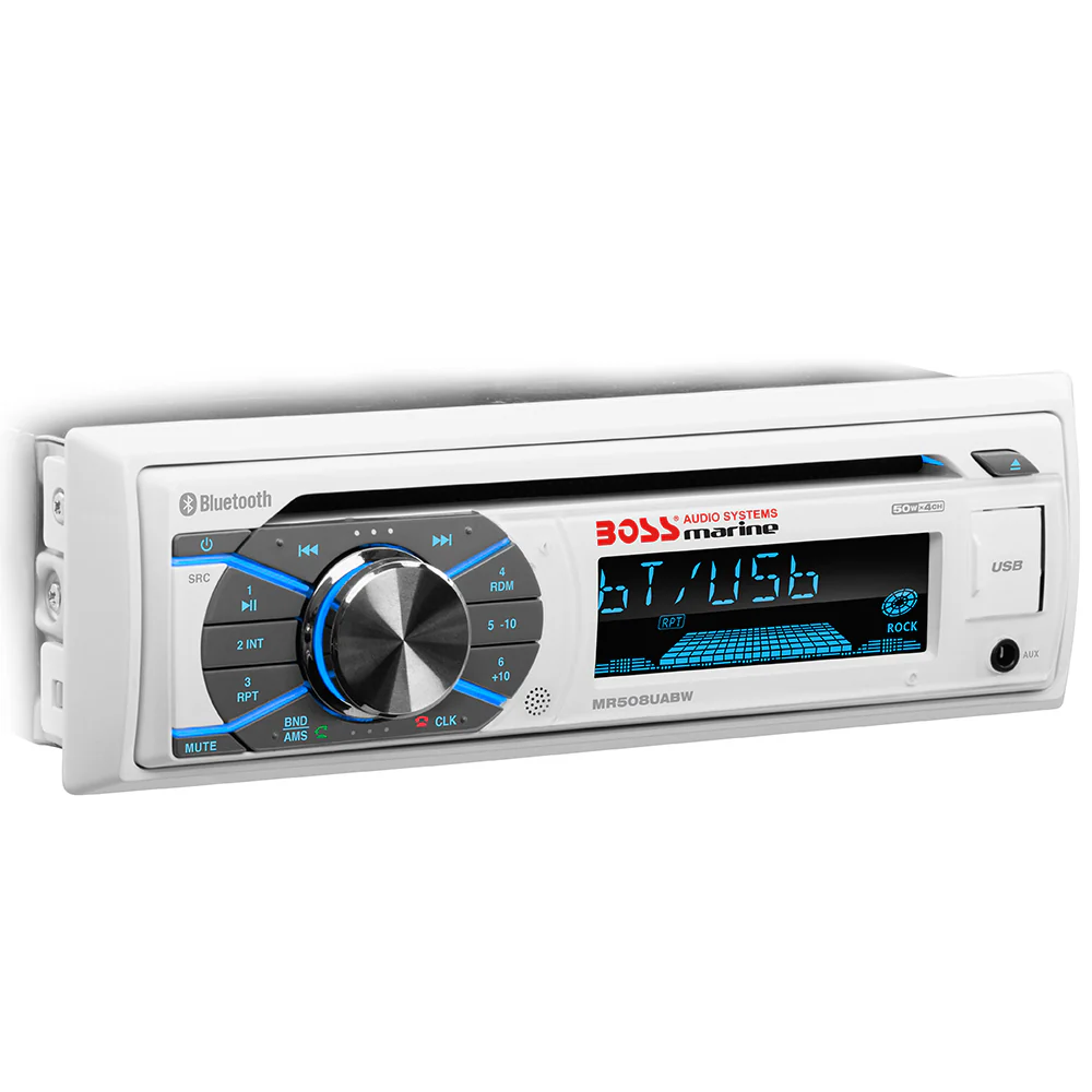 Boss Audio MR508UABW Marine Stereo w/AM/FM/CD/BT/USB [MR508UABW] - Image 2