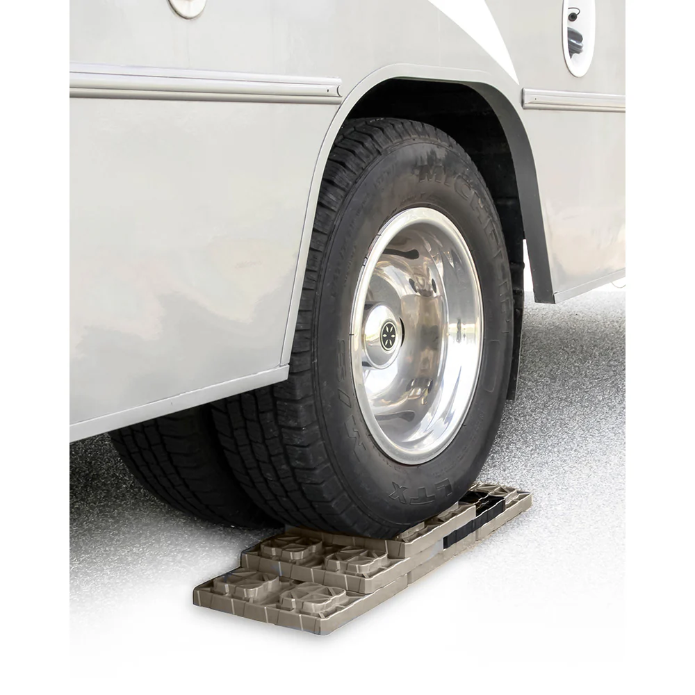 Camco FasTen Leveling Blocks w/T-Handle - 2x2 - Brown *10-Pack [44521] - Image 3