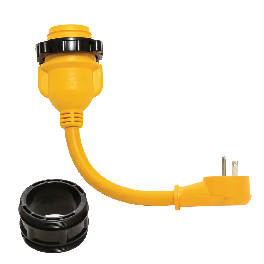 Camco 15AM/30AF Power Grip Dogbone - Marine 12" 90M/F-Locking [55635] - Image 2