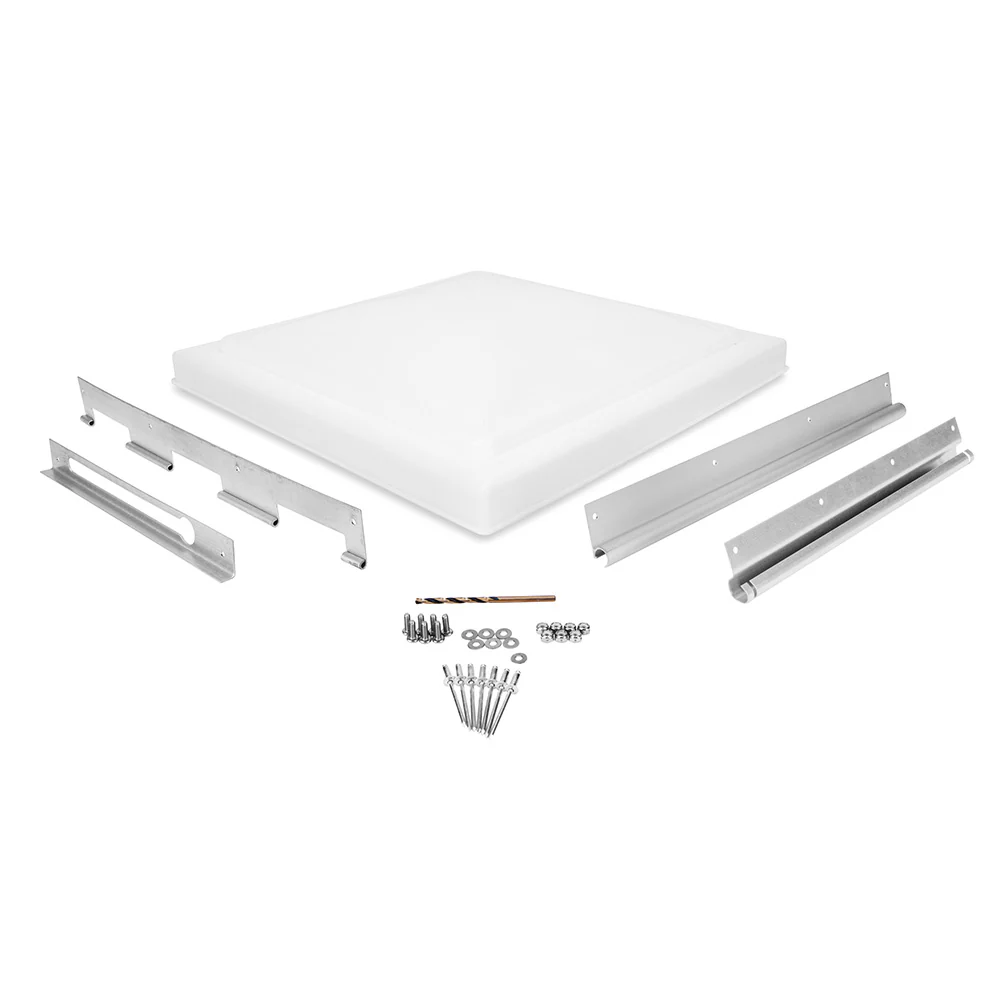 Camco Universal RV Roof Vent Replacement Kit - Fits Standard 14" x 14" Vent Openings [40195] - Image 2