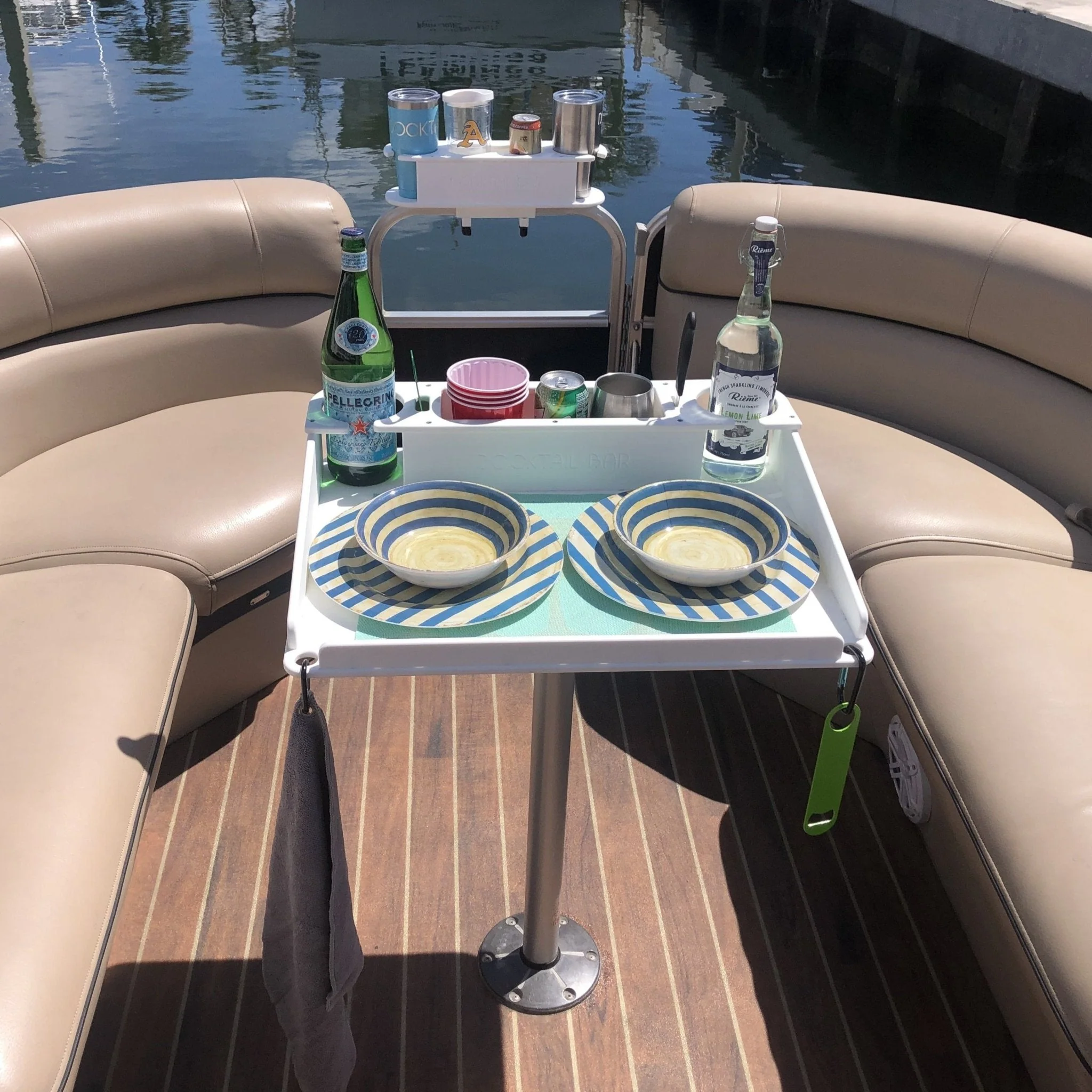 Docktail Utility Pedestal Boat Table - Image 9