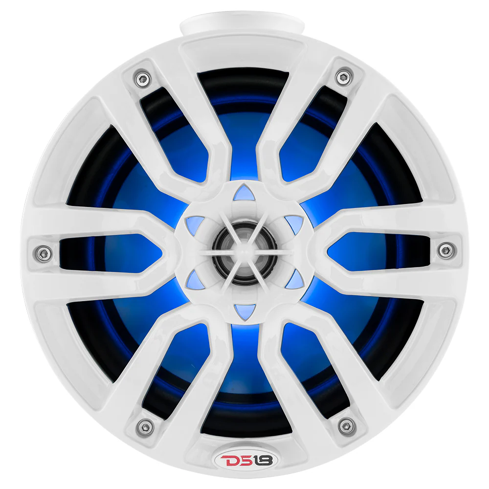 DS18 HYDRO 8" Compact Wakeboard Pod Tower w/RGB Light - 375W - White  [NXL-PS8W] - Image 3