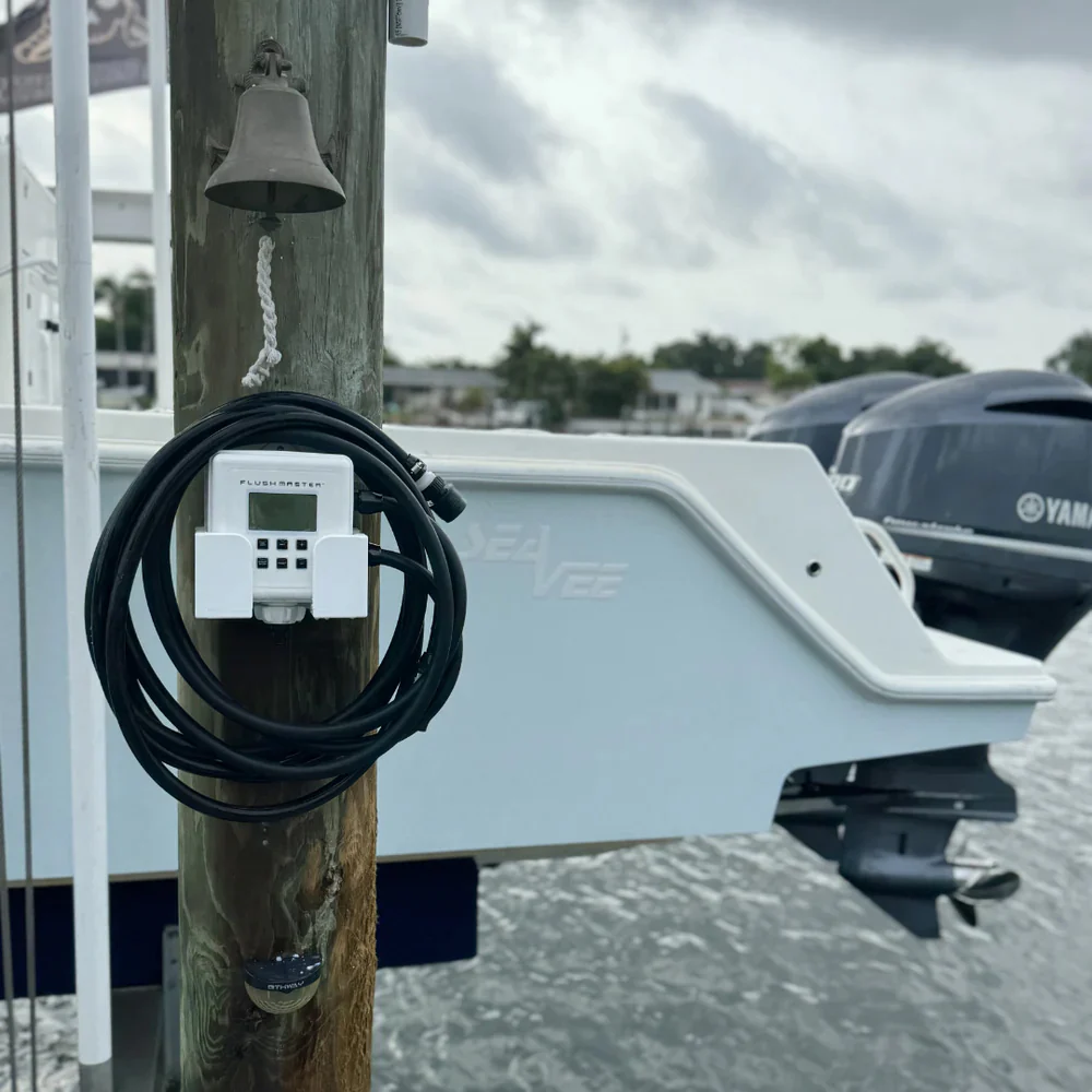 Flushmaster Outboard Flushing System - 4 Outlet w/Four 15' Hose Kits [SM-FM4015] - Image 2