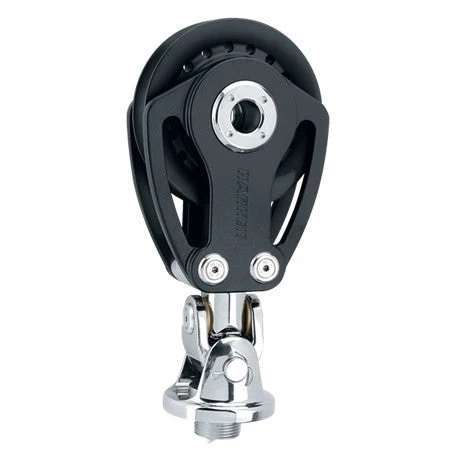 Harken 200mm Aluminum Stand-Up Block - Removable Top & Deck Cup