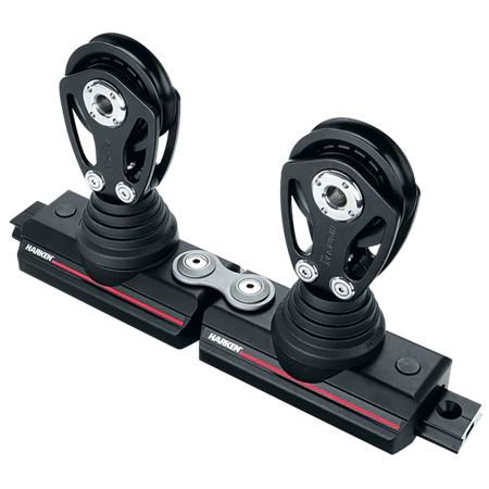 Harken 42 mm Self-Tacking Double Car Stand-Up Blocks