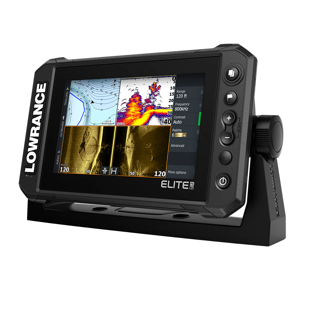 Lowrance Elite FS 7 Chartplotter/Fishfinder with HDI Transom Mount Transducer [000-15696-001] - Image 3