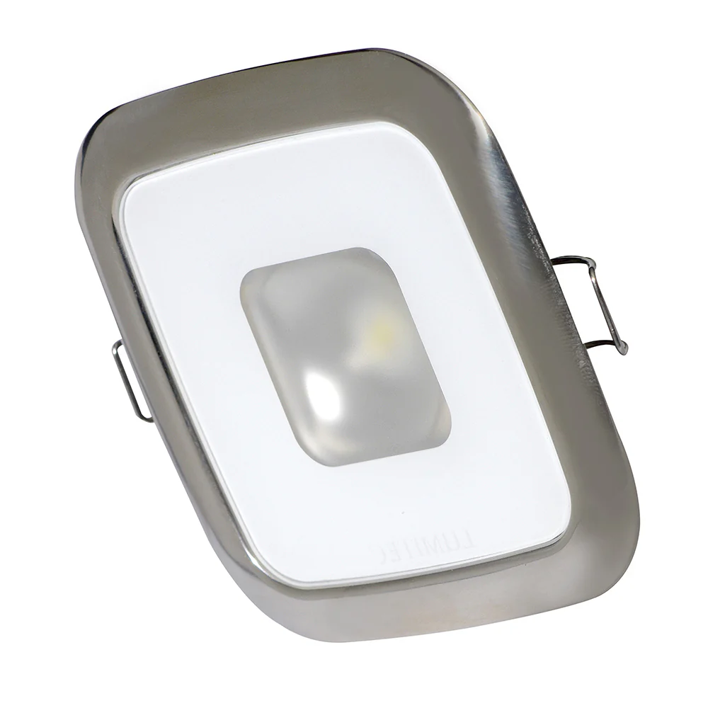 Lumitec Square Mirage Down Light - Spectrum RGBW Dimming - Polished Bezel [116117] - Image 2