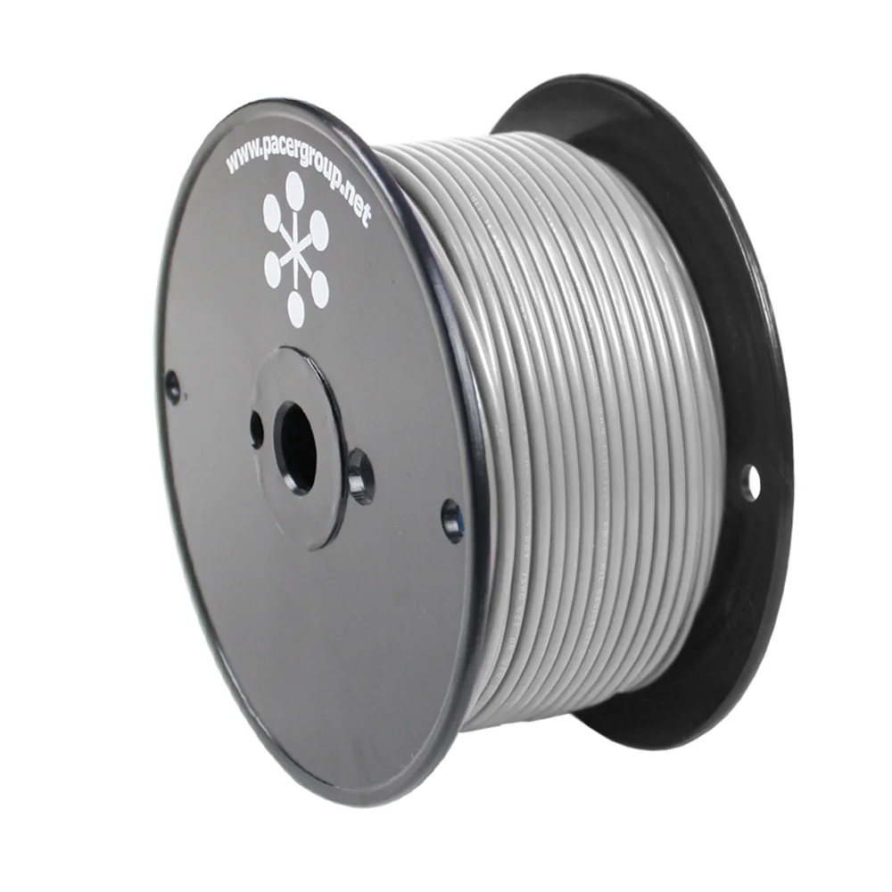 Pacer Grey 10 AWG Primary Wire - 250  [WUL10GY-250]