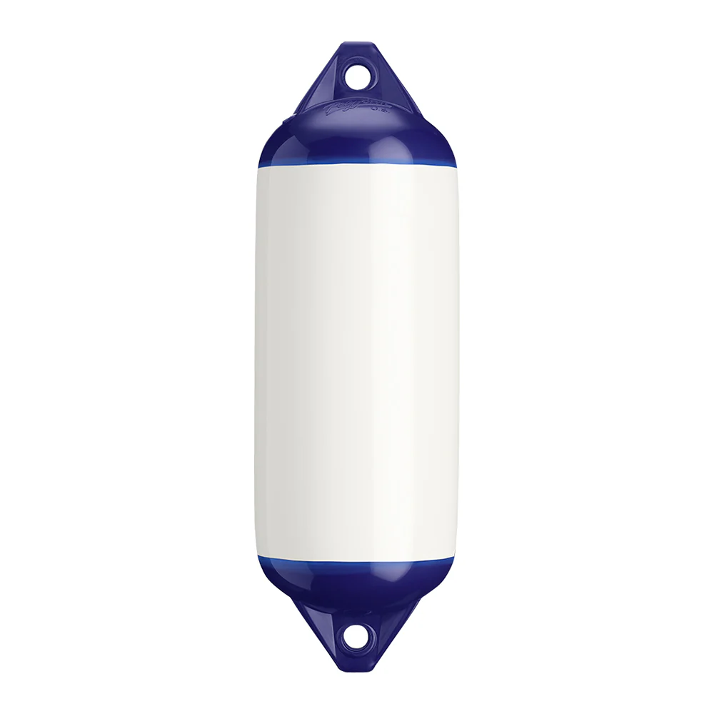 Polyform F-2 Twin Eye Fender 8.2" x 25" - White [F-2 WHITE]