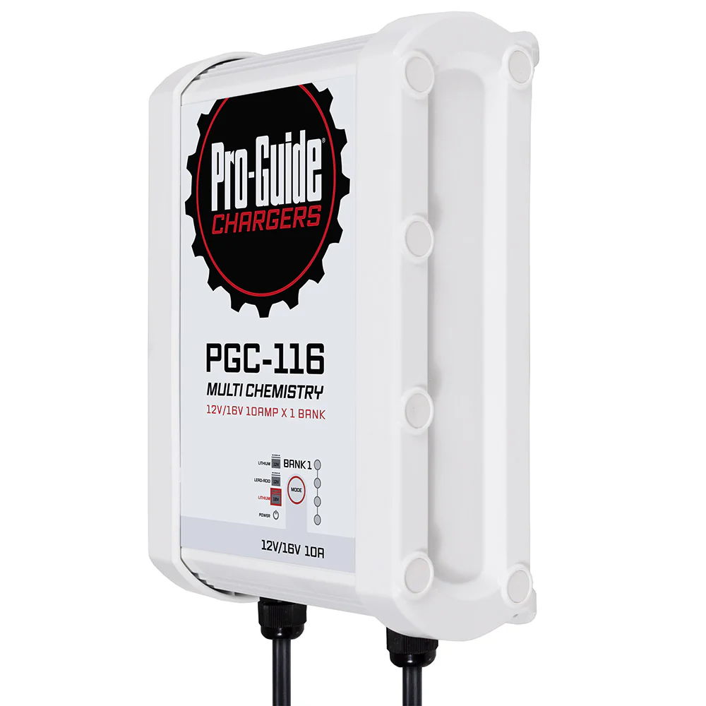 Pro-Guide 1 Bank On-Board Battery Charger - 12V/16V - 10-Amp [PGC-116] - Image 2