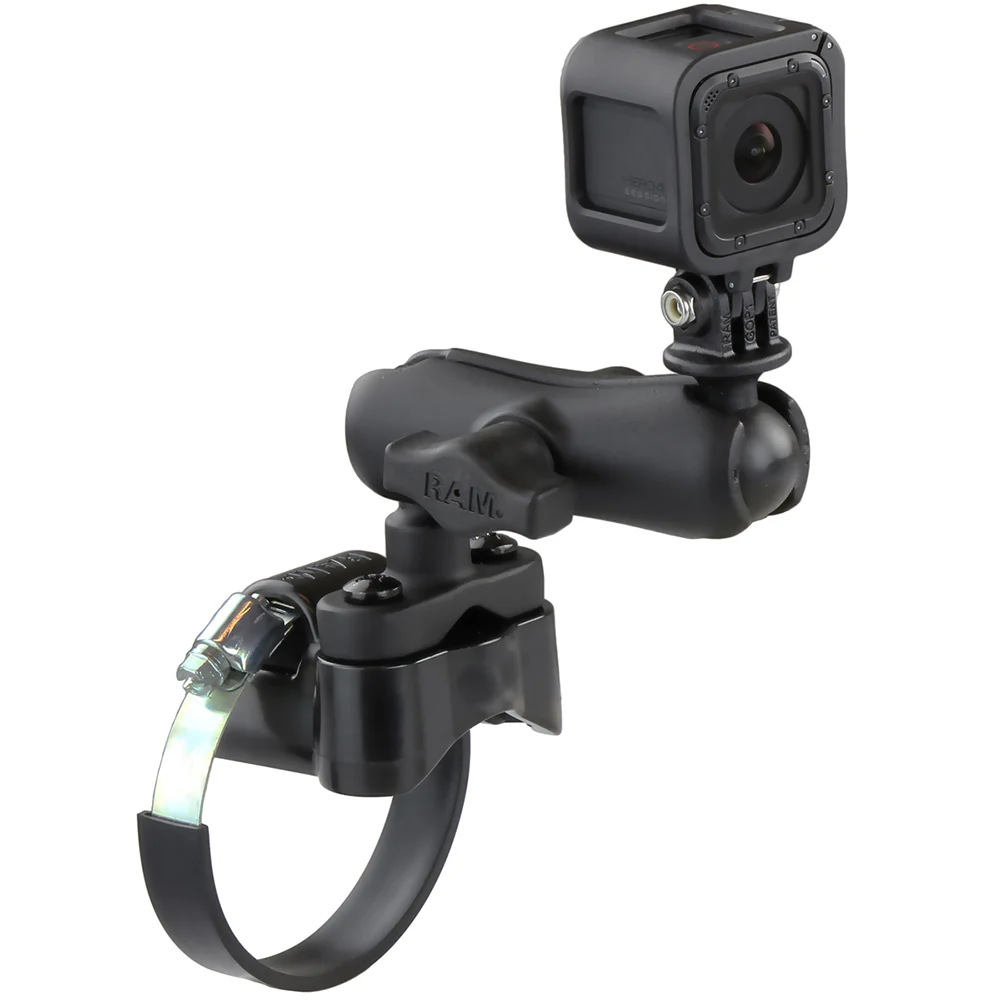 RAM Mount GoPro Hero ATV/UTV Strap Clamp Roll Bar Mount [RAM-B-149Z-2-GOP1U] - Image 2