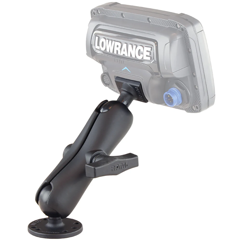 RAM Mount Quick Release Mount f/Lowrance Mark & Elite 5 [RAM-101-LO11] - Image 2