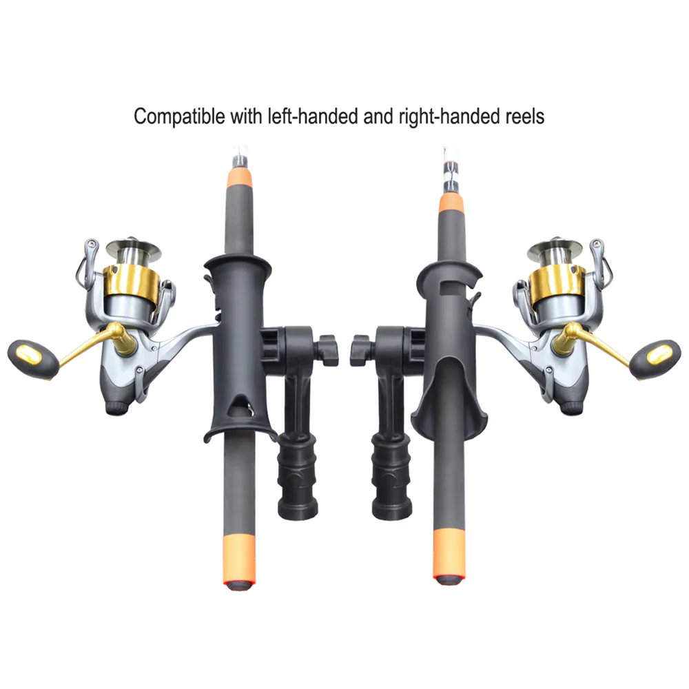 RAM Mount RAM Tube Jr. Rod Holder w/ 4" Post & Adapt-A-Post Track Mounting Base [RAP-390-SAAPU] - Image 3