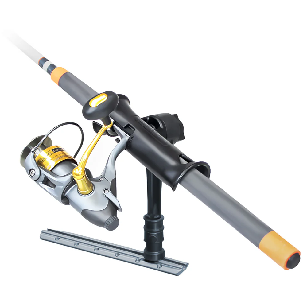 RAM Mount Ram Tube Jr. Rod Holder w/ 6" Post & Adapt-A-Post Track Mounting Base [RAP-390-AAPU] - Image 2