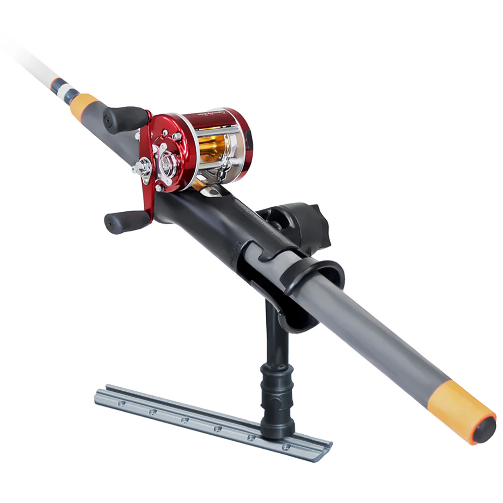 RAM Mount Ram Tube Jr. Rod Holder w/ 6" Post & Adapt-A-Post Track Mounting Base [RAP-390-AAPU] - Image 3