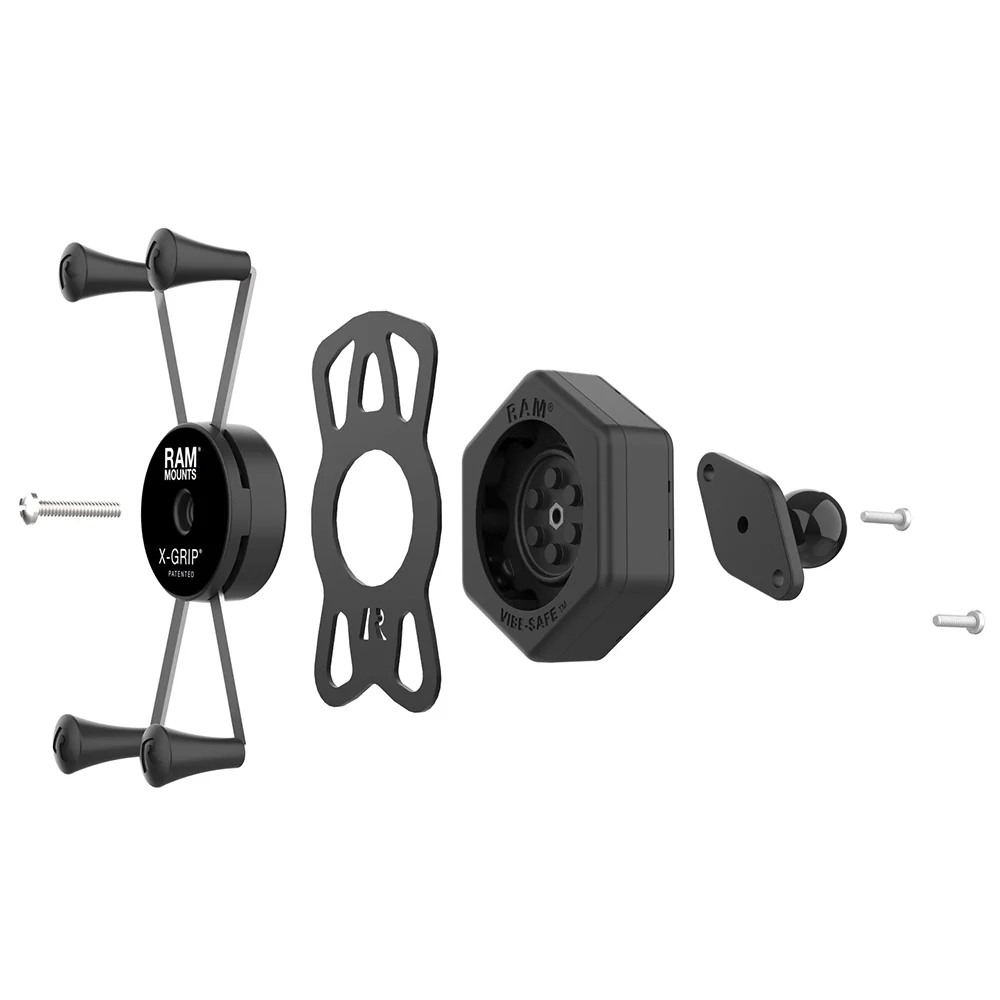 RAM Mount RAM X-Grip Large Phone Holder w/Ball  Vibe-Safe Adapter [RAM-HOL-UN10B-462] - Image 4