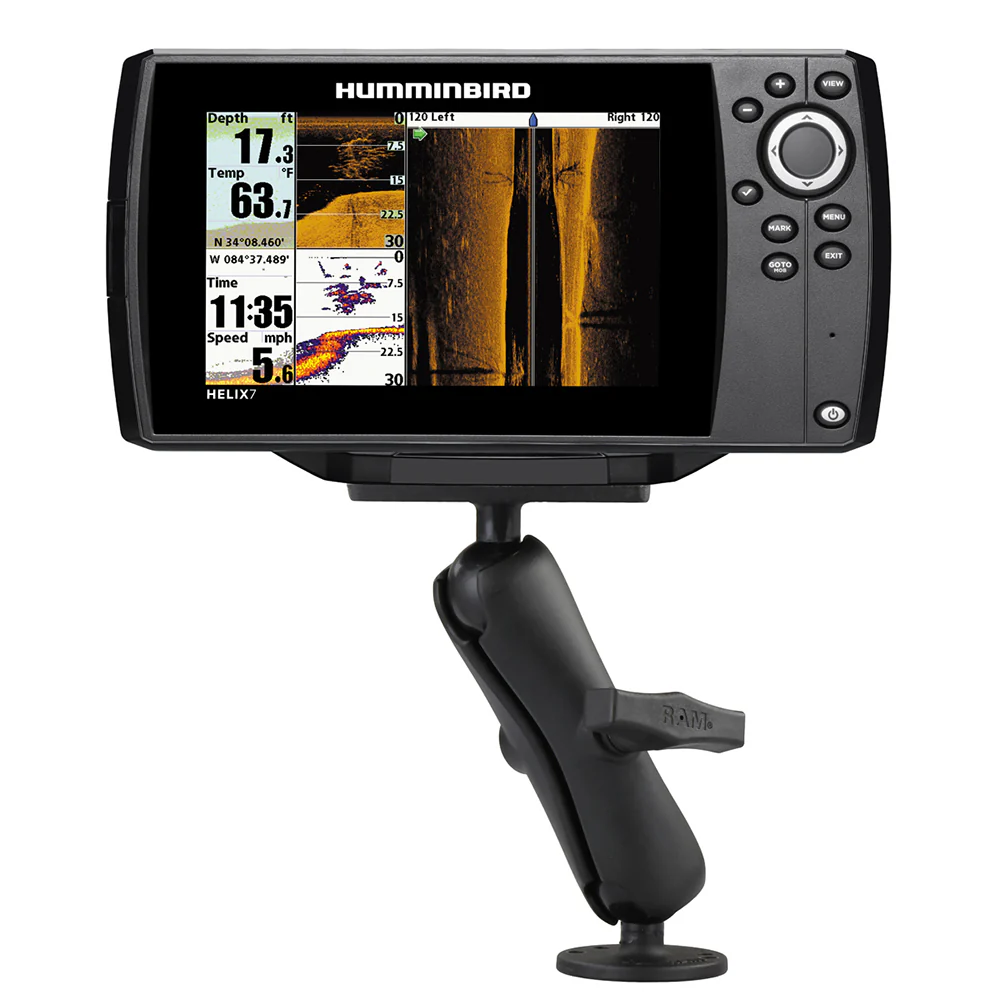 RAM Mount Surface Mount f/Humminbird HELIX 7 [RAM-202-24-202U] - Image 2
