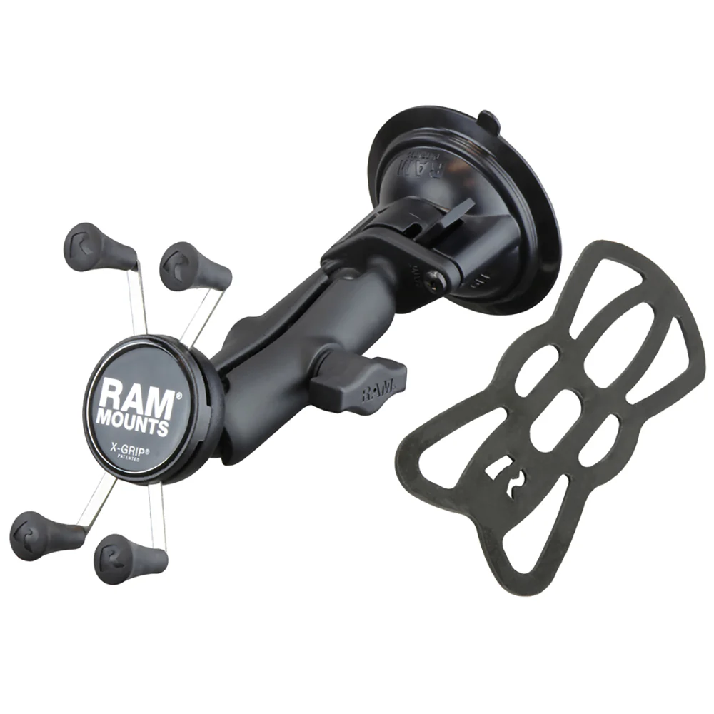 RAM Mount Twist Lock Suction Cup Mount w/Universal X-Grip Cell Phone Holder [RAM-B-166-UN7U] - Image 2