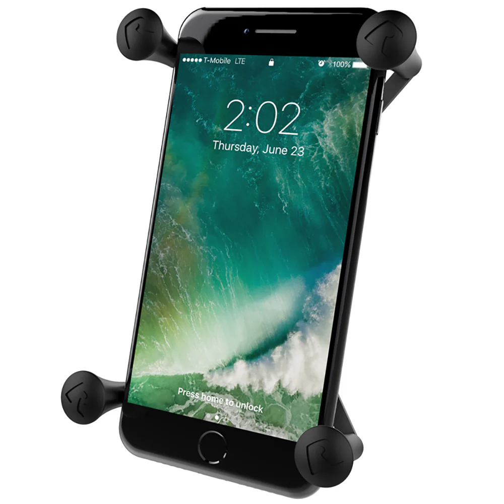 RAM Mount Universal X-Grip IV Large Phone/Phablet Holder w/1" Ball [RAM-HOL-UN10BU] - Image 2