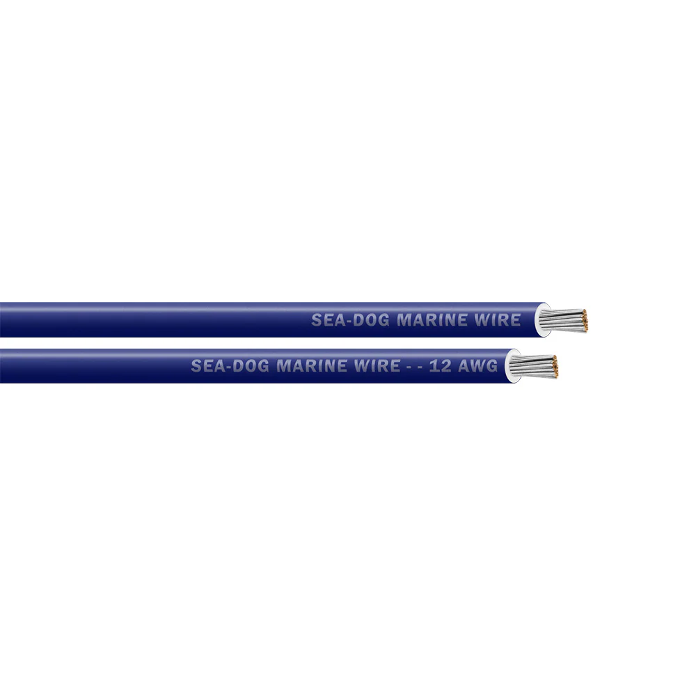 Sea-Dog 12 AWG Dark Blue Primary Wire - 400' [8012066]
