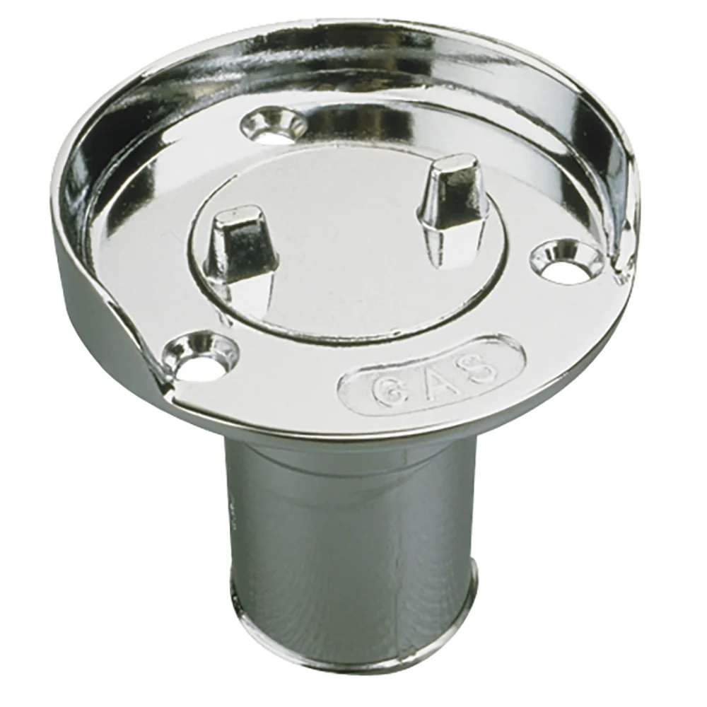 Sea-Dog Hose Deck Fill w/Splash Guard - Die Cast Zinc Chrome Plated [351750-1]