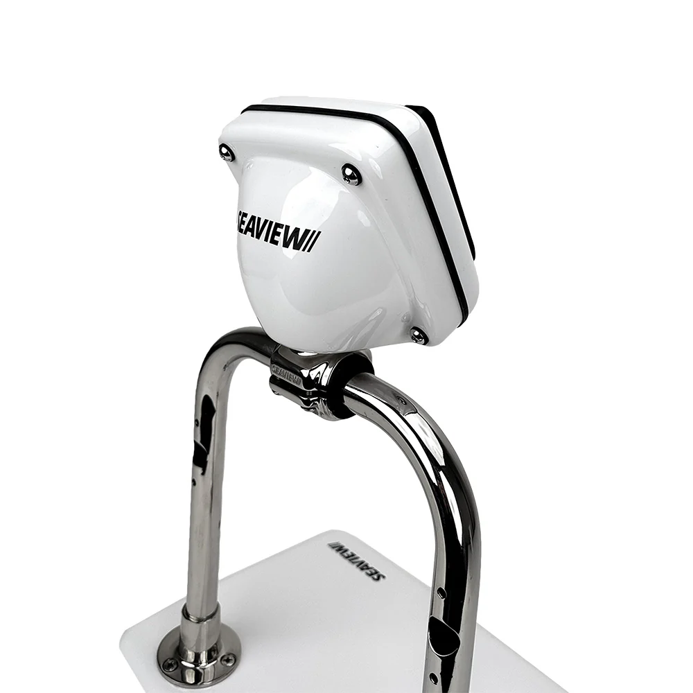 Seaview RailPod Uncut w/Single Base Rail Clamp - 8.75"W x 6"H Usable Face [SV4400R] - Image 3