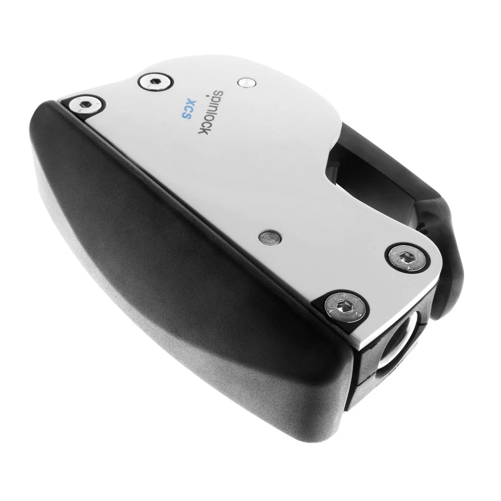 Spinlock XCS Horizontal Single Clutch 5/16" to 9/16" (Port) w/Ceramic Cam & Base