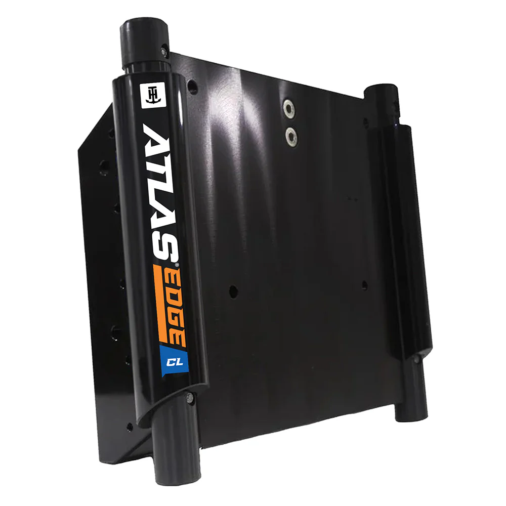 T-H Marine ATLAS EDGE 8" Set Back Hydraulic Jack Plate - Classic - Black [AHJE-8V-B-DP]