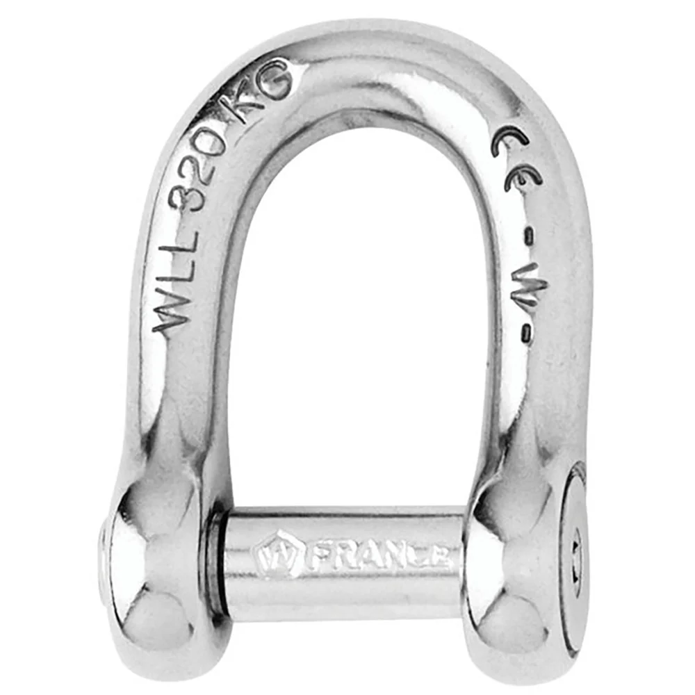 Wichard Self-Locking Allen Head Pin D Shackle - 8mm Diameter - 5/16" [1304W]